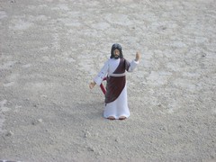 Jesus in a dust storm