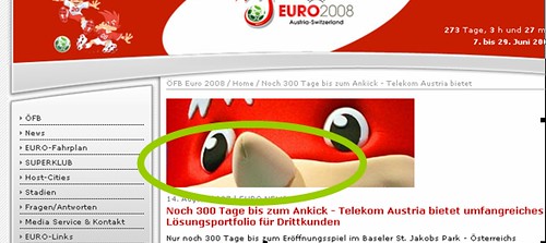 Maskottchen EURO 2008