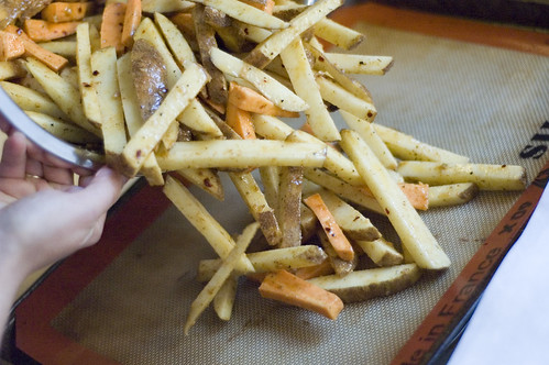 oven fries are so good
