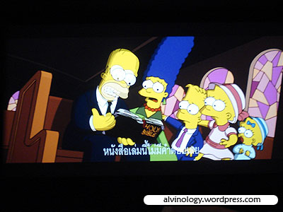 Simpsons with thai subtitles