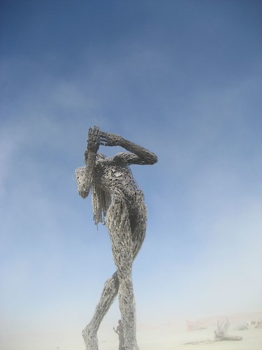 Crude Awakening Sculpture, Burning Man 2007