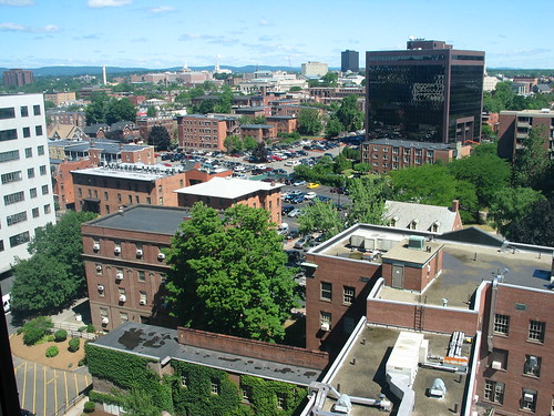 Hartford from the 10th floor
