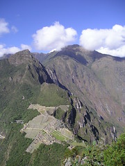 VIew from Wayna Picchu