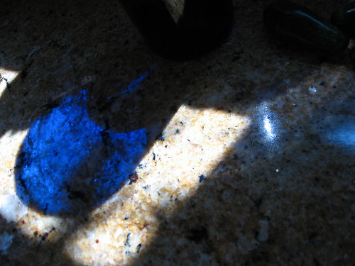 Blue Glass Shadow