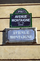 Paris - Avenue Montaigne par wallyg