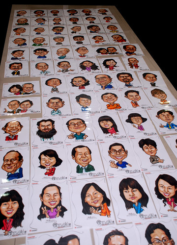 Caricatures for Toshiba - 3