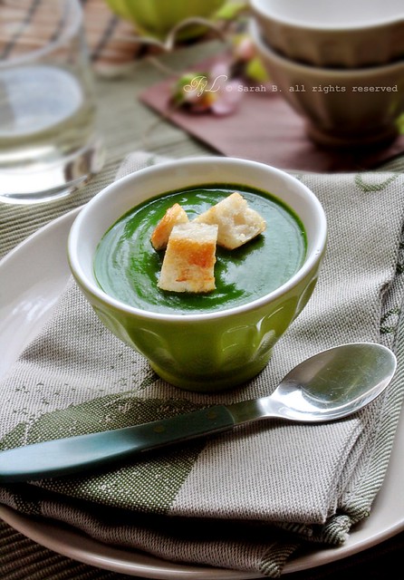 zuppa di spinaci