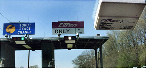 EZ Pass toll booth