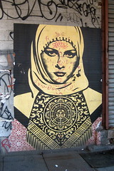 NYC - Meatpacking District: OBEY Giant - Arab ...
