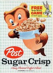Sugar Crisp cereal box