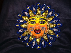 Sun Indian Mosaic