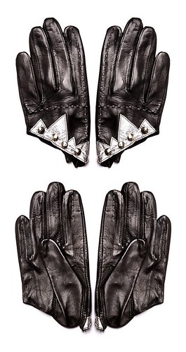nina peter limited edition patch work glove