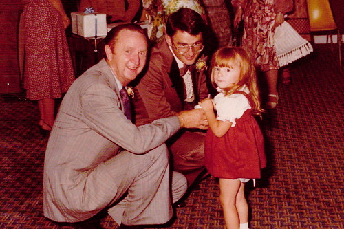 Granddad and my Uncle Guy  (at his wedding) and Me