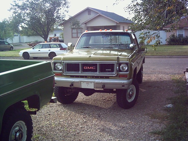 4x4 4wd pickup special camper 1973 gmc 73 4wheeldrive k2500 34ton