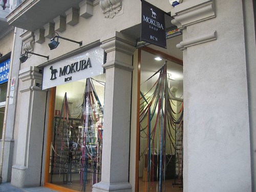 Mokuba Barcelona shop window
