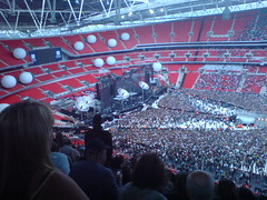 Stage before Muse