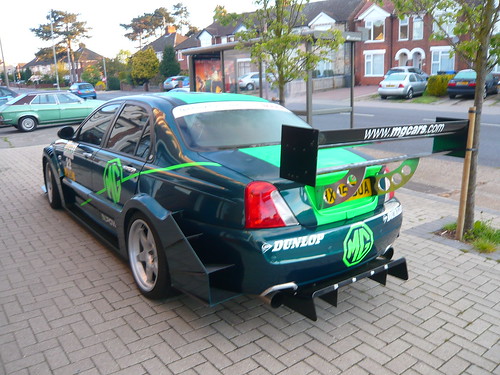 This photo also appears in. My collection of car spots (Set) · MG ZT (Group)