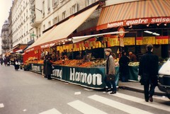 Marknad i Paris