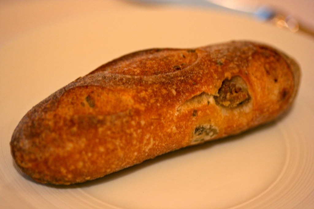 My olive roll/mini baguette