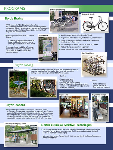 BicyclePASS program areas poster