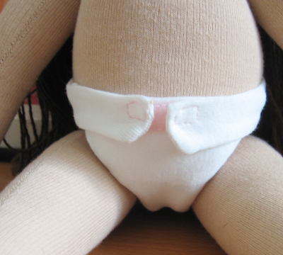 Doll's diaper
