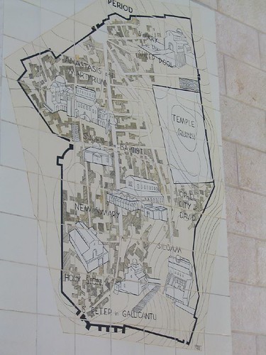 Map Of Jerusalem At The Time Of Jesus. Map of Jerusalem, during Jesus