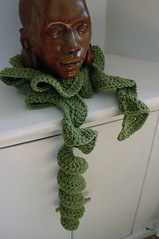 Crocheted Spiral Scarf