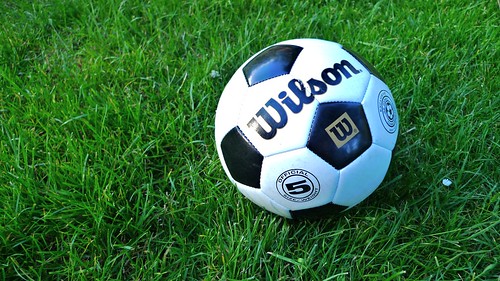 Soccer Ball in Grass by camknows, on Flickr