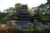 菊の松本城