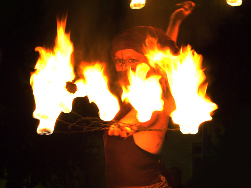 playing with fire Lady playing with
