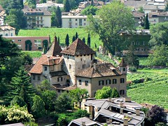 View on Bolzano, Italy