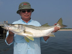 Dan with his Snook