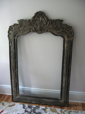 Huge old mirror