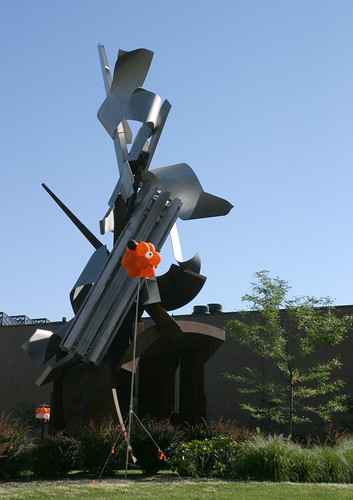 The Sentinel with a RIT "Tiger" Balloon Cluster