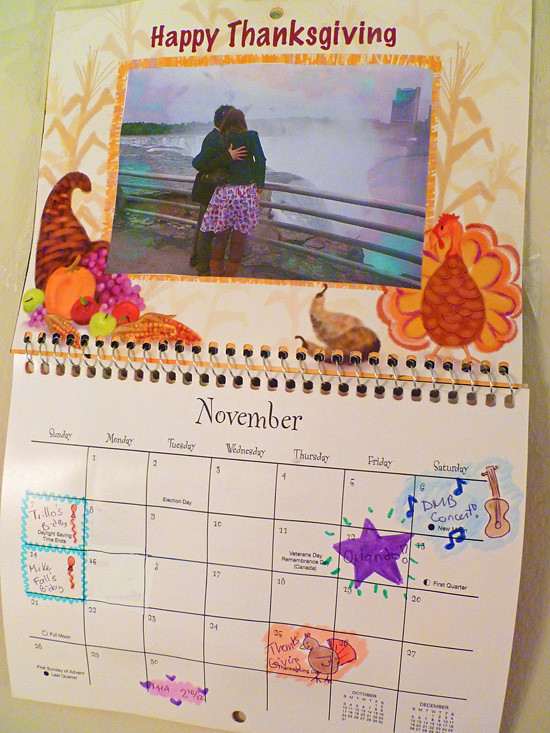 Calendar 11 - November