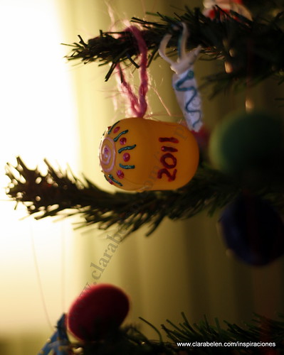 Huevo sorpresa y Kinder para decorar el árbol de Navidad