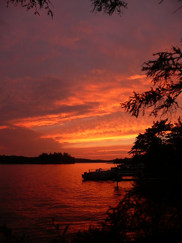 Sunset at Canada Lake