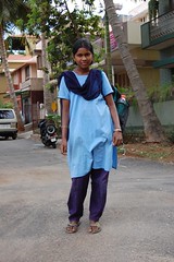 Gokulam School Girl