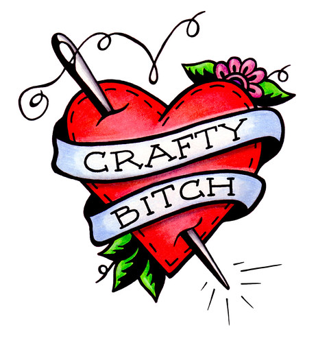 CraftyBitch Tattoo logo