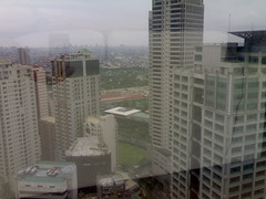 Makati Skyline from Fraser Place