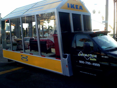 Here comes the IKEA room on wheels!