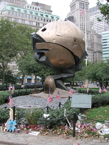 The Sphere, Battery Park, September 2003
