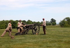 Huckstep's Va Battery Artillery Demo