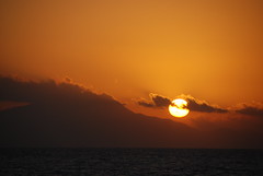 Capri 地中海日落