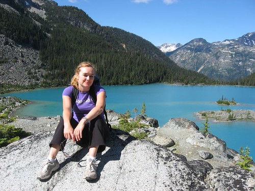 Me, enjoying the splendour of Joffre Lakes, BC