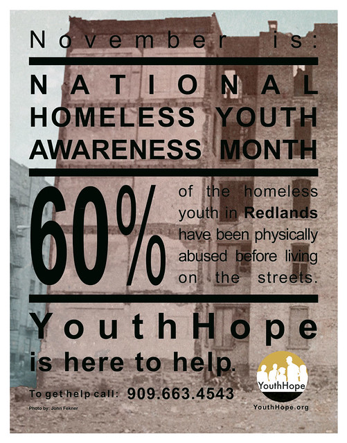 National Homeless Youth Awareness Month Print 4
