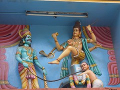 Tableau in Bangalore temple