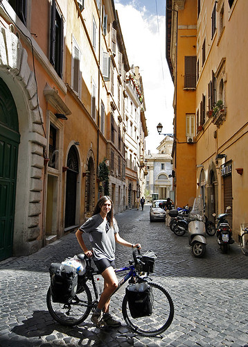 Roma en bicicleta