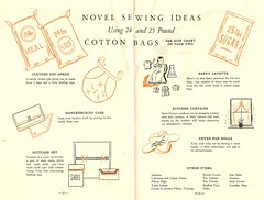 Sewing with cotton bags