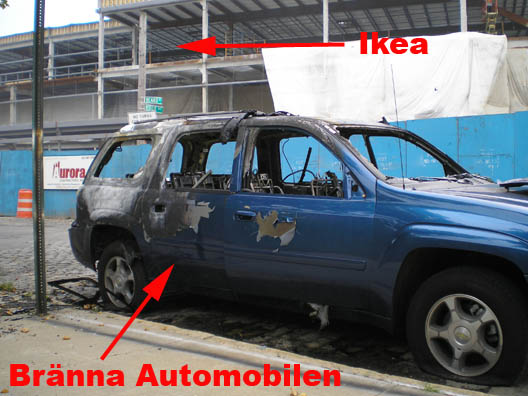 Ikea Burned